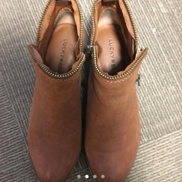 Lucky Brand Leather Booties - Picture 2 of 3